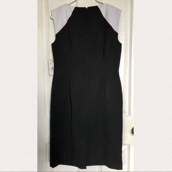 ⭐️NWT Jones Wear Colorblock Sheath Dress Stretch - Picture 2 of 9
